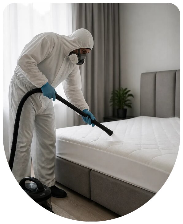 Профессиональное уничтожение пылевых клещей в Острогожске